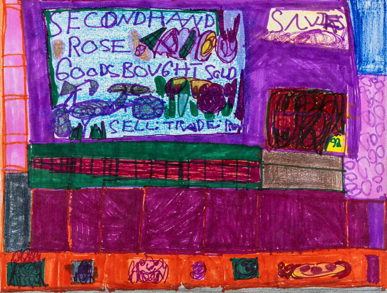 Rebecca Kubica, Secondhand Rose Goods, 2020