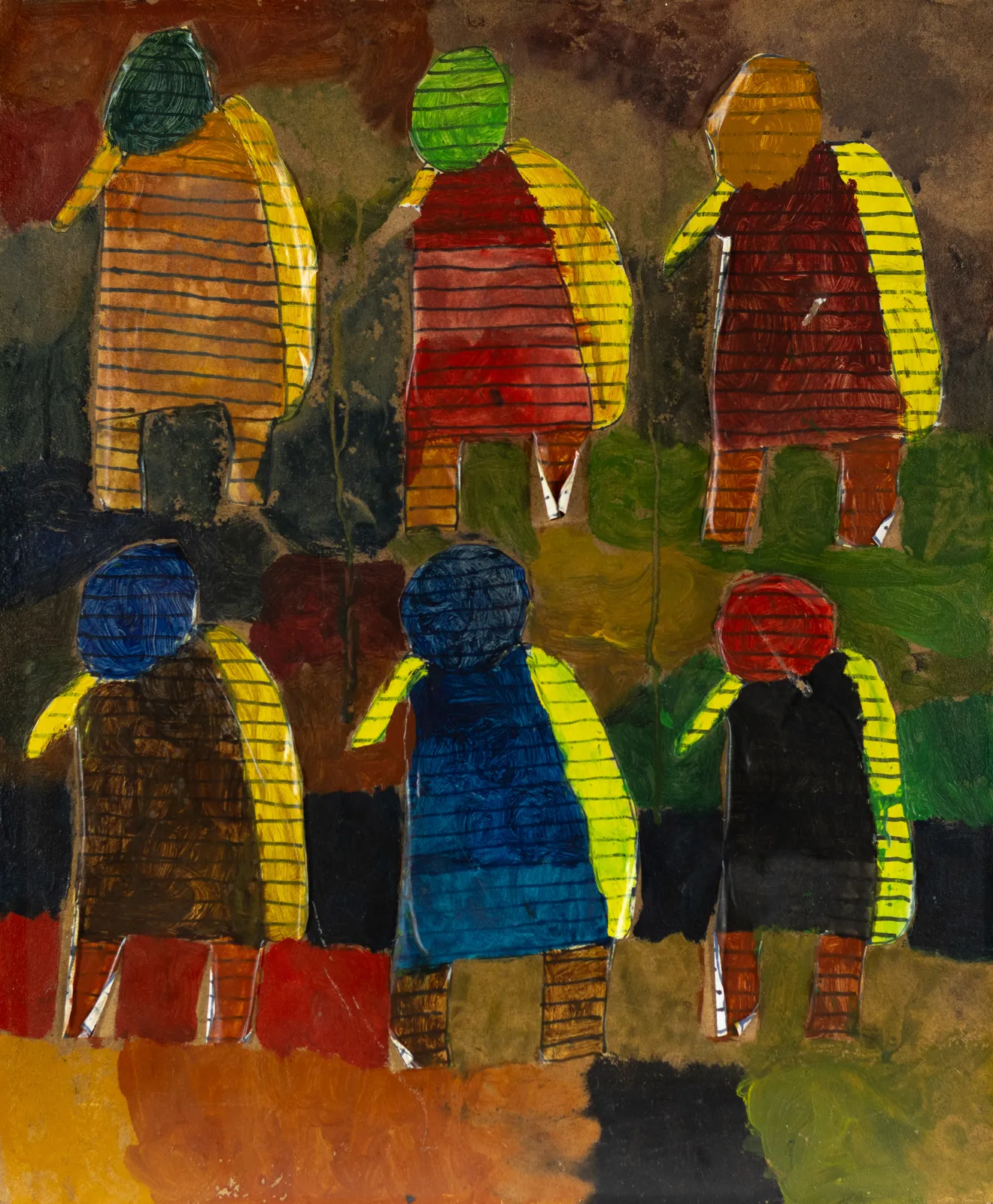 Veronica 'Ronnie' Cuculich, Six Babydolls Made Outta Paper, 2009