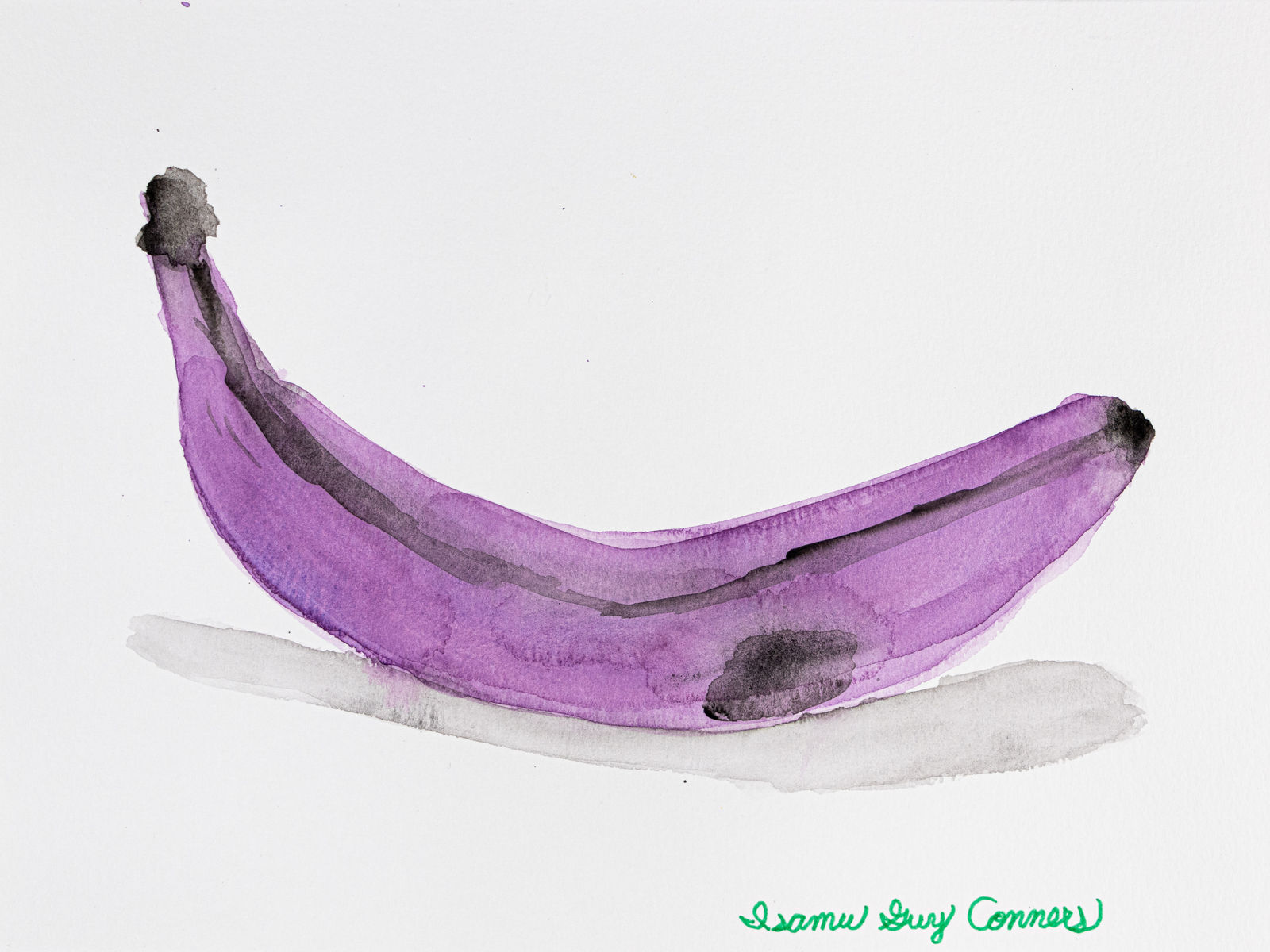 Isamu Guy Conners, Purple Banana, 2023