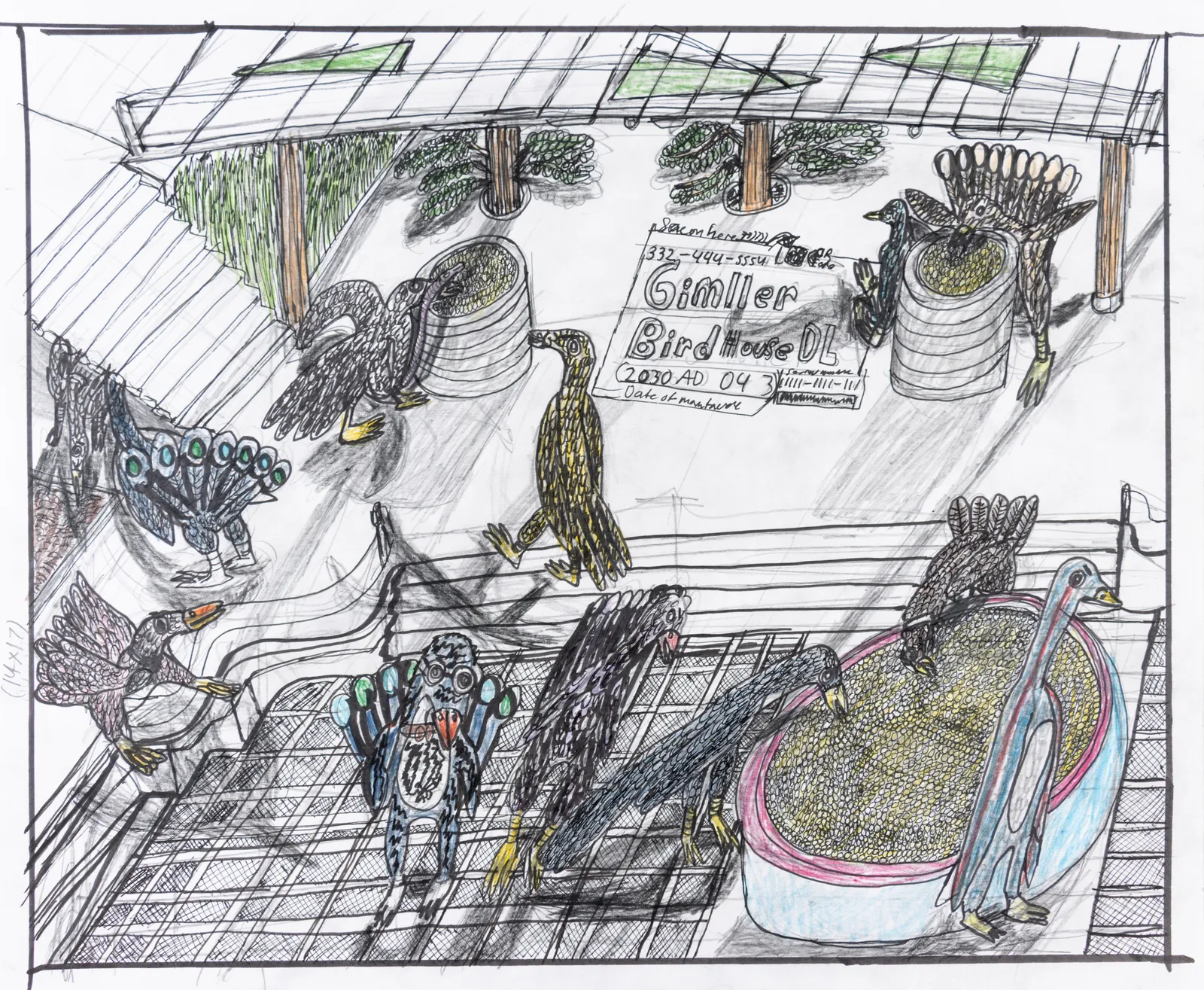 Khristian Gillespie, Bird Fancy Gimller Birdhouse, 2026