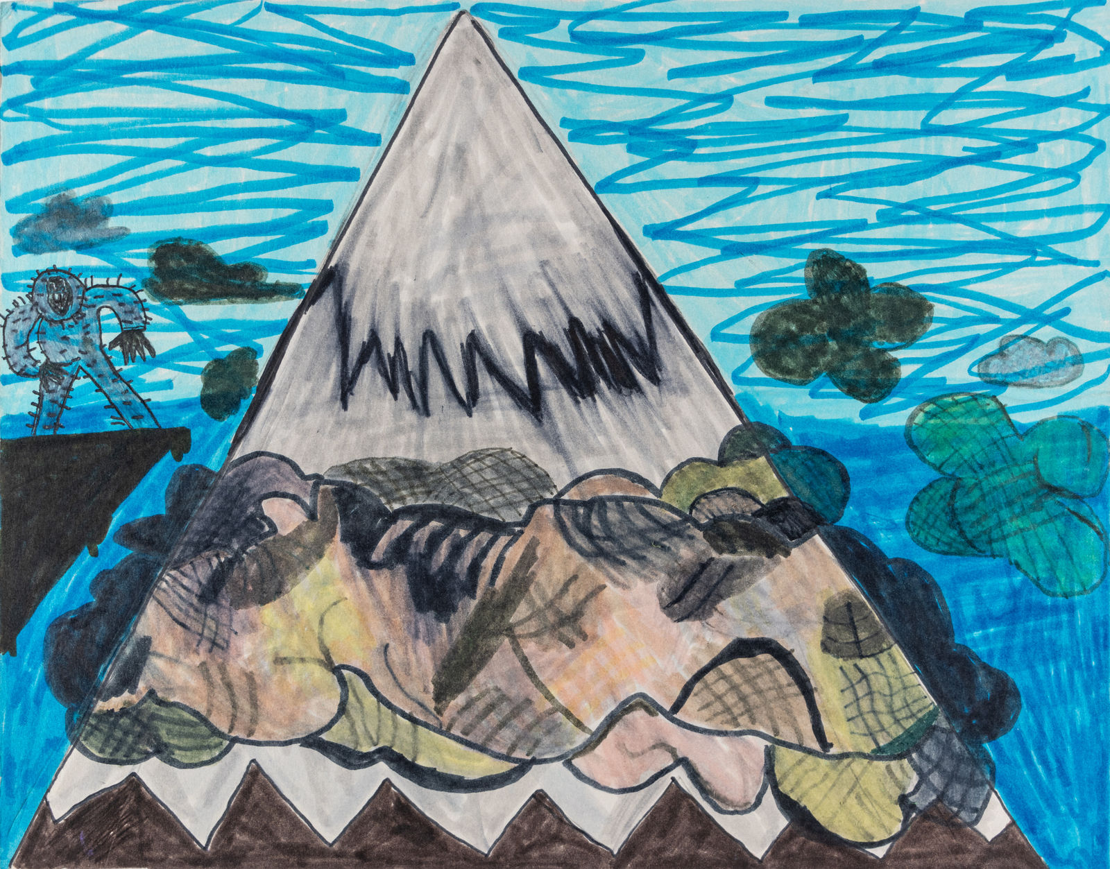 Jack O'Sullivan, Snowman and Himalayan, 2018