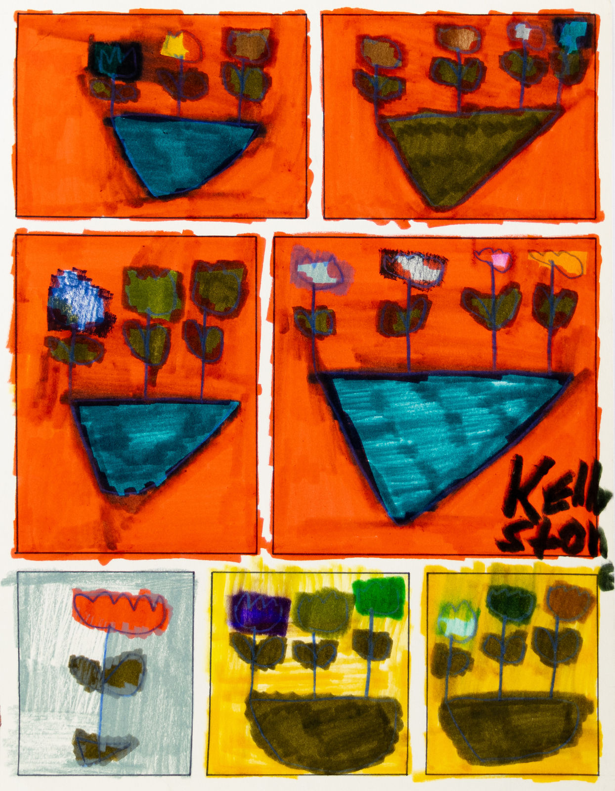 Kelly Stone, Flowers, 2024