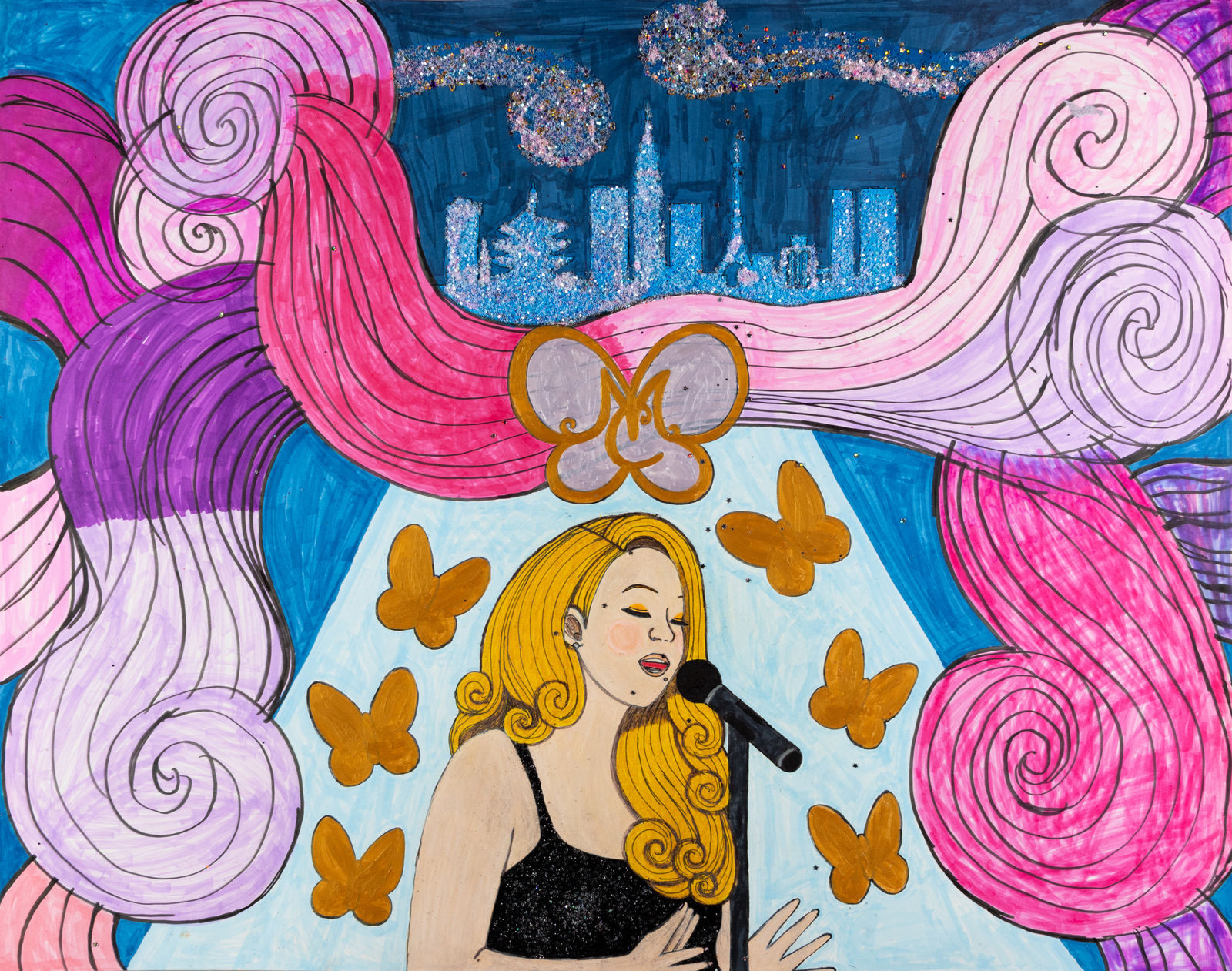 Raina 'Tokyo' Carter, Mariah Carey's Butterfly Tour's 25th Anniversary in Tokyo, 2022