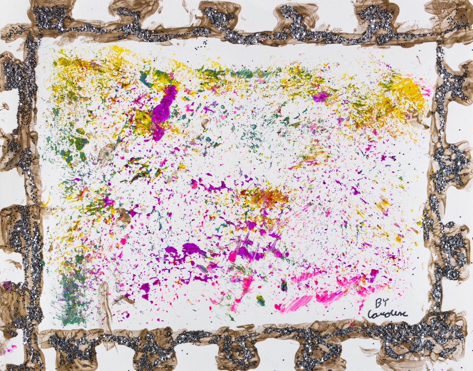 Caroline Chun, Splatter Tye-Dye, 2023