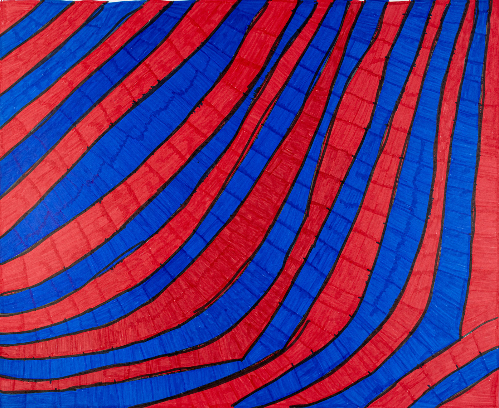 Maria Vanik, Rainbow American Flag, 2023