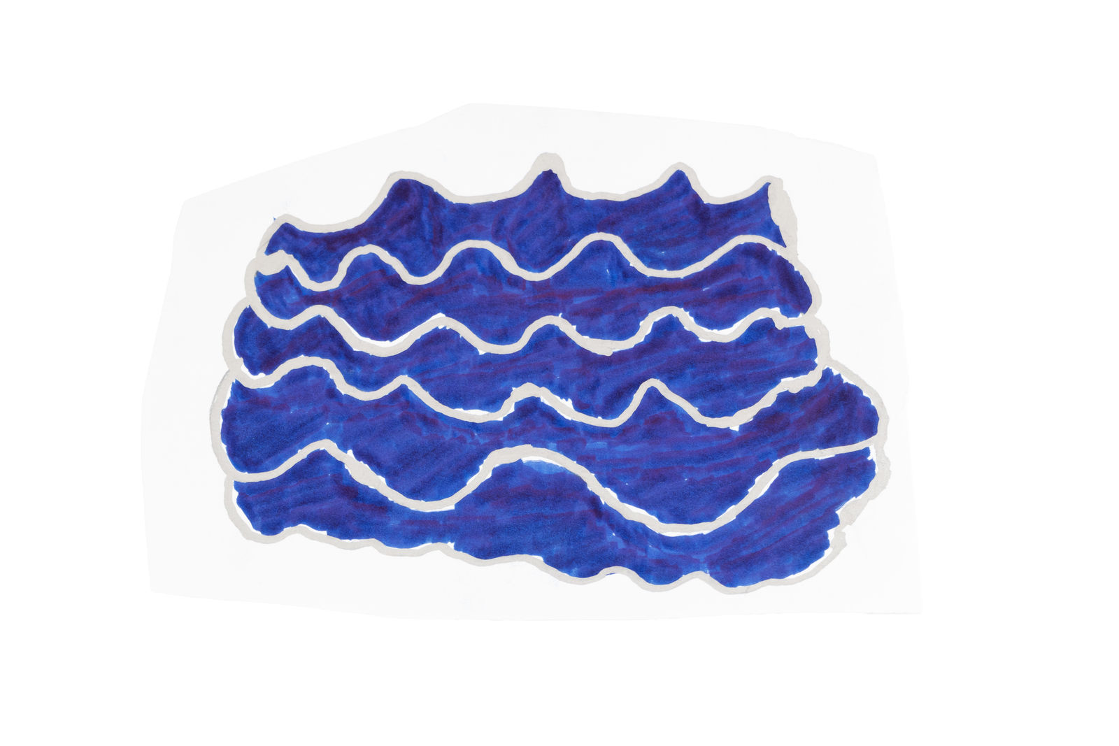 Ted Hamel, Sea of Waves, 2024