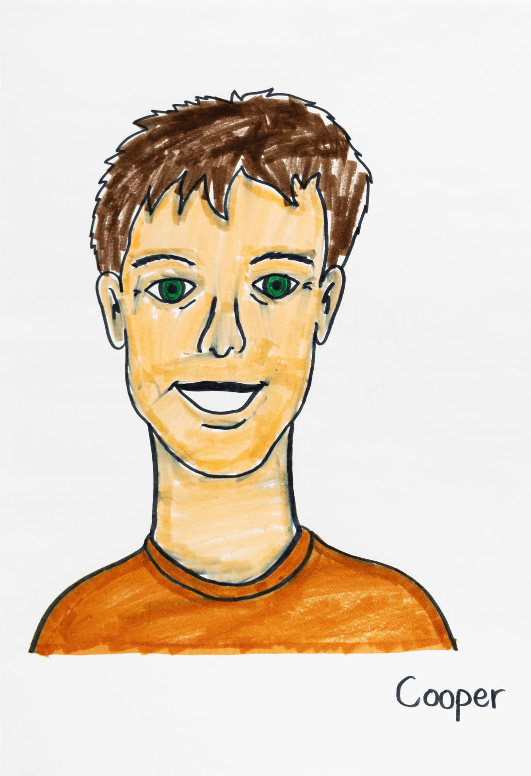 Cooper Gallivan, A Portrait of Me, 2024