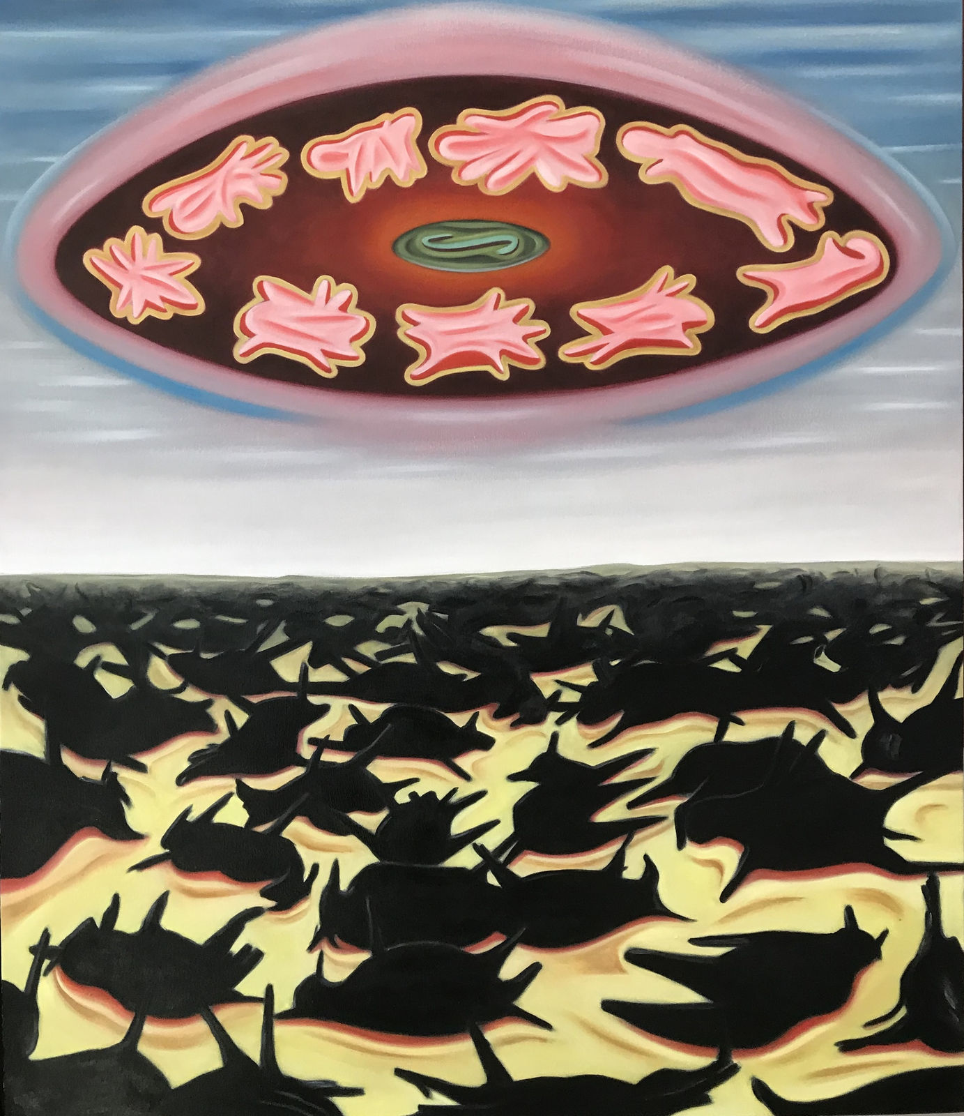 David Patrick Dennis, Lucky Velveeta Beef, 2019