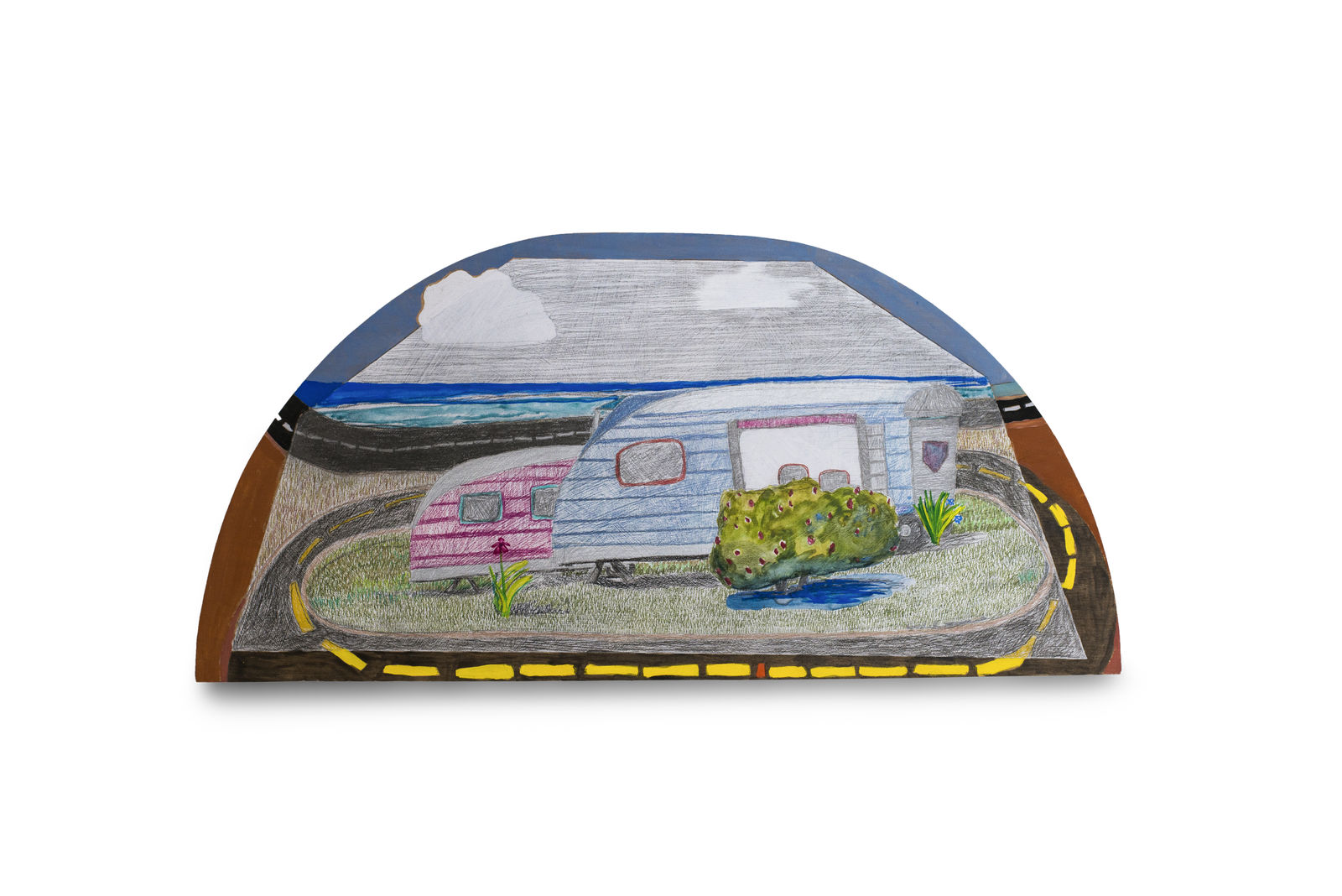 Carroll Swenson-Roberts, Happy Campers, 2021