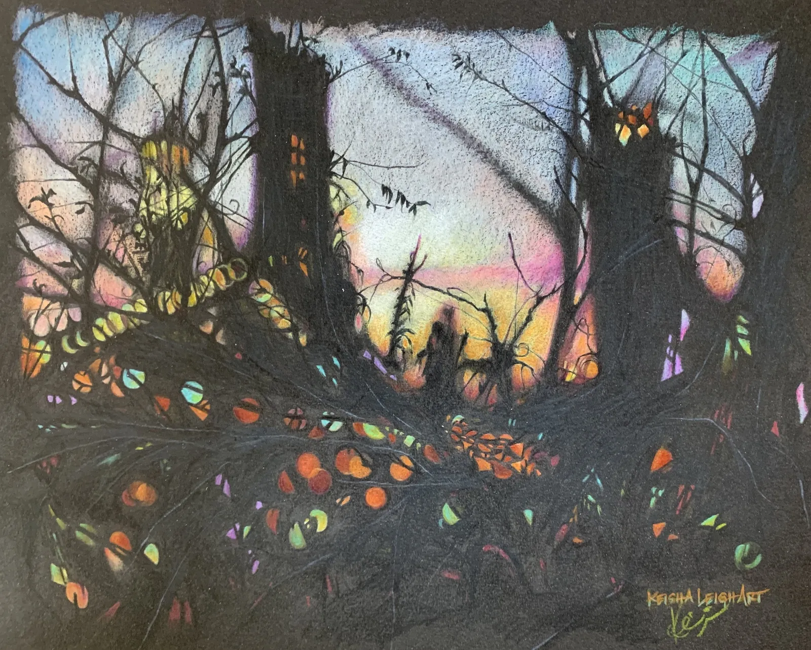 Keisha Smith, Penumbras in the Wood, 2020