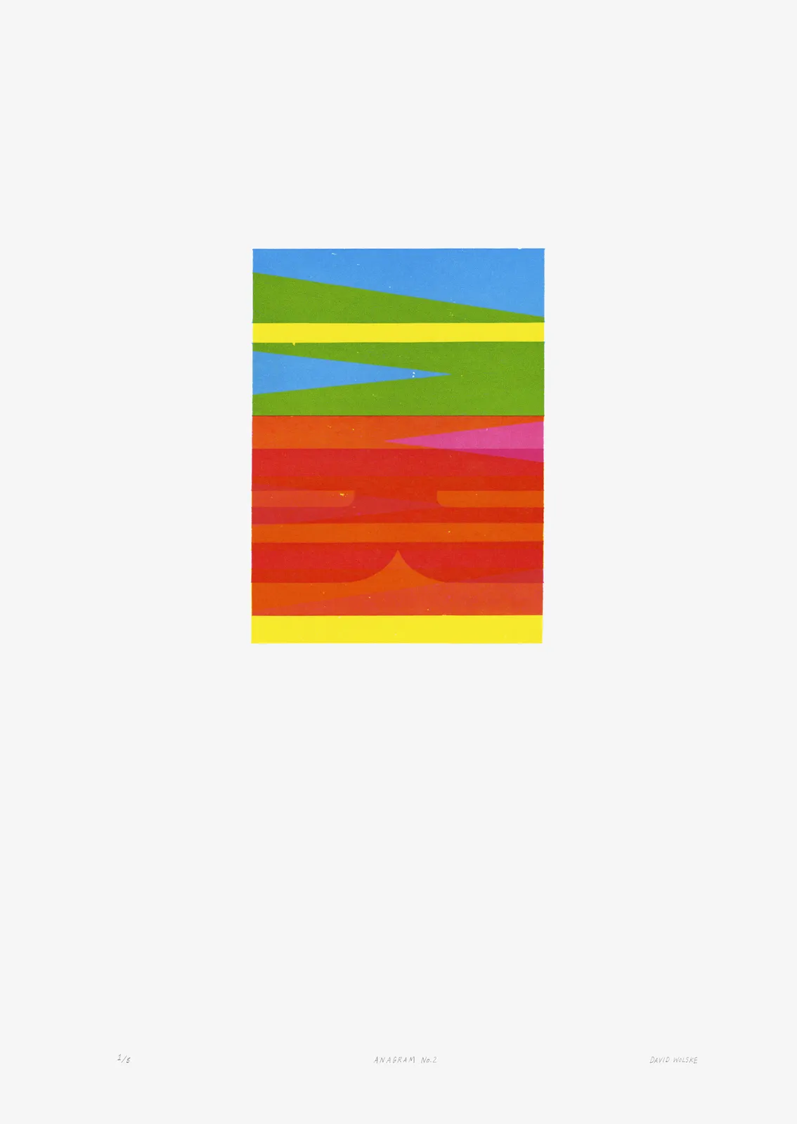 David Wolske, Anagram no.2, 2014