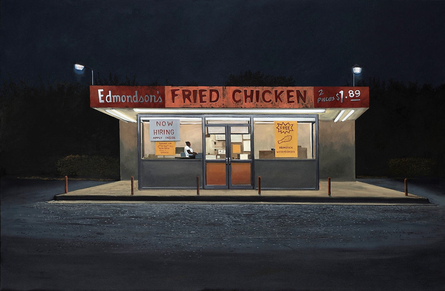 Daniel Blagg, Fried Chicken, 2016