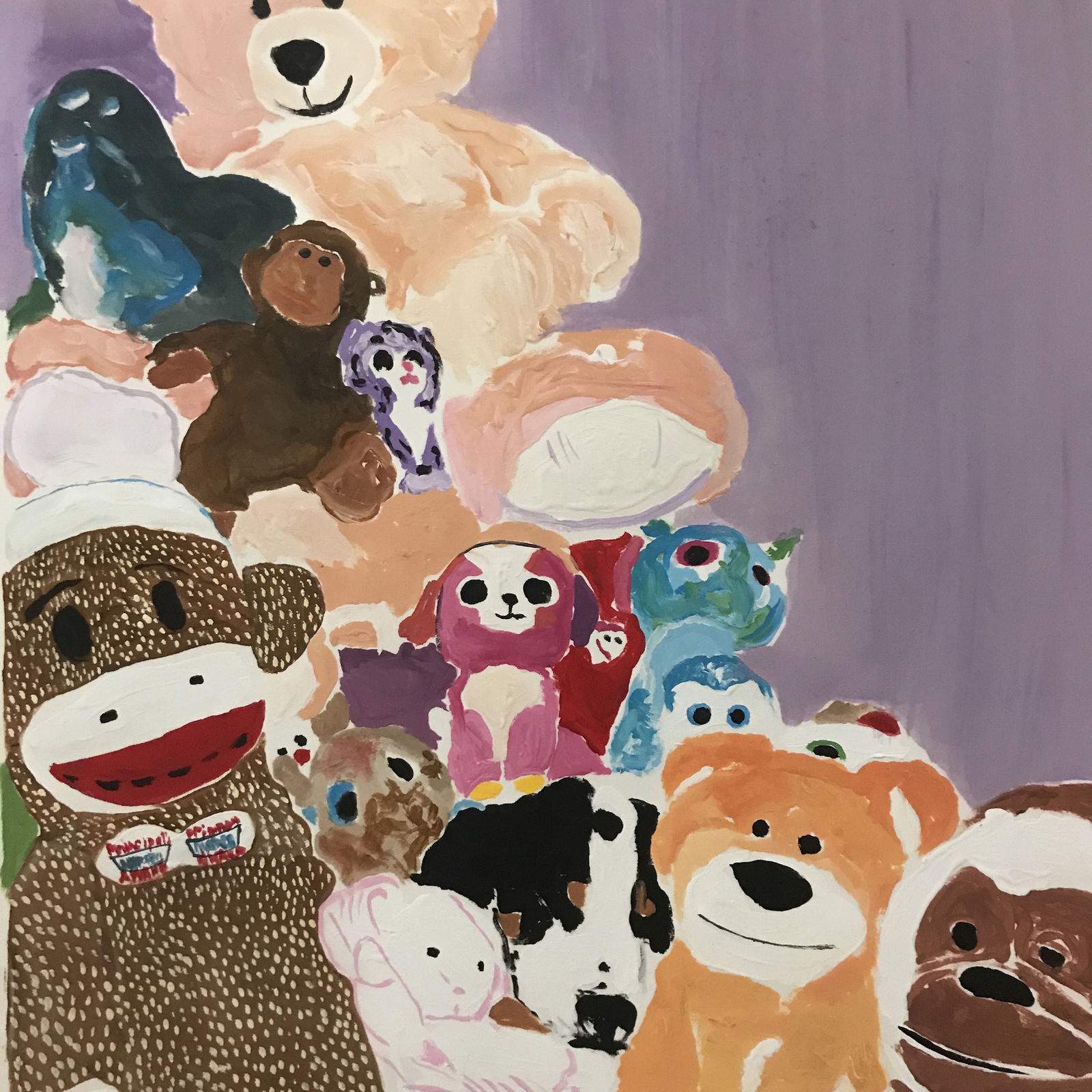 Maisie Alford, cuddly composition, 2018