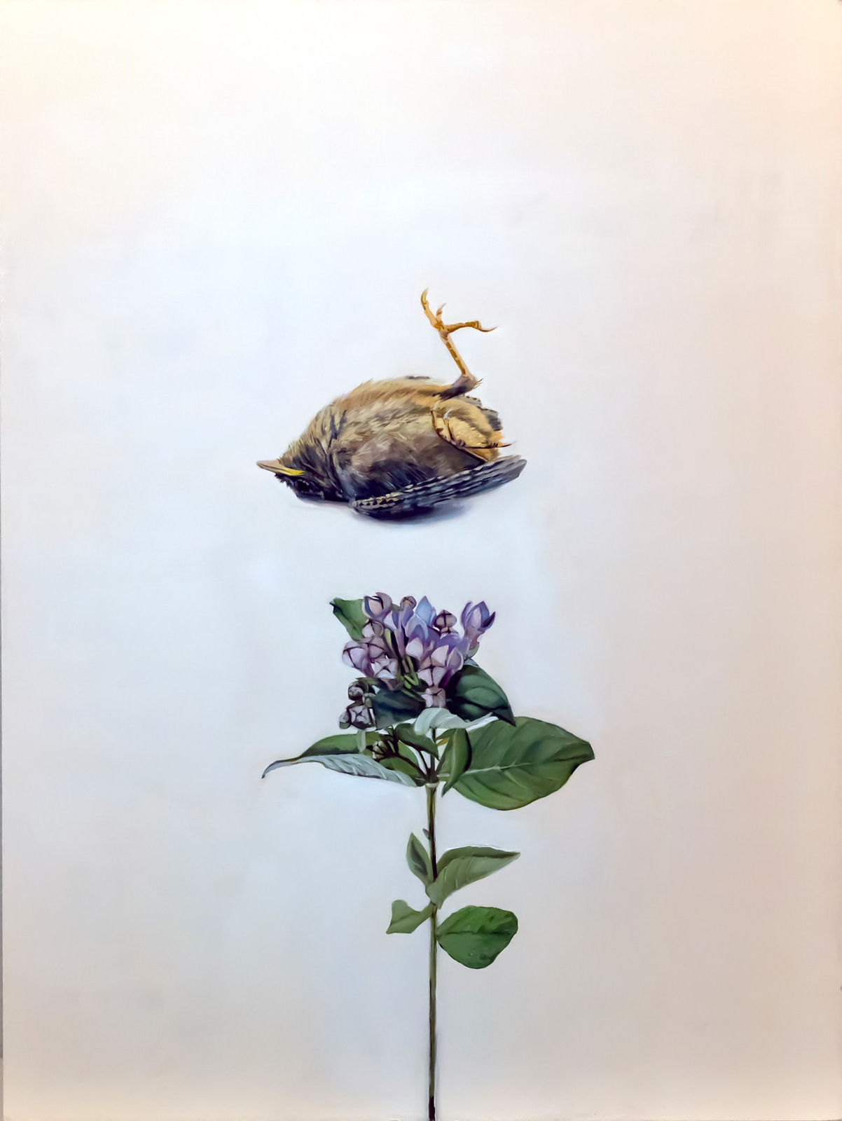 Allie Regan Dickerson, Grief and Praise series: Walking lightly on the surface, 2023