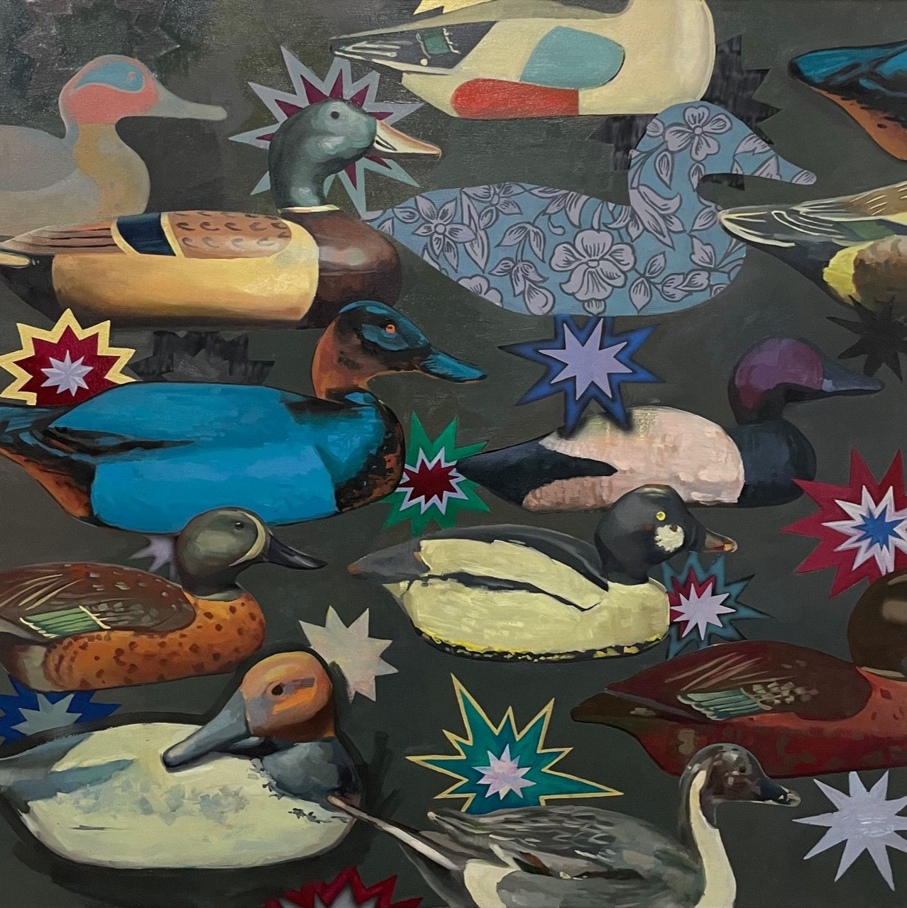 Kyle Hanson, Decoys, 2023