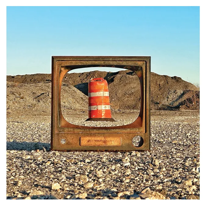 Jon Flaming, Texas TV, Traffic Barrell, Princeton, Texas 3/250