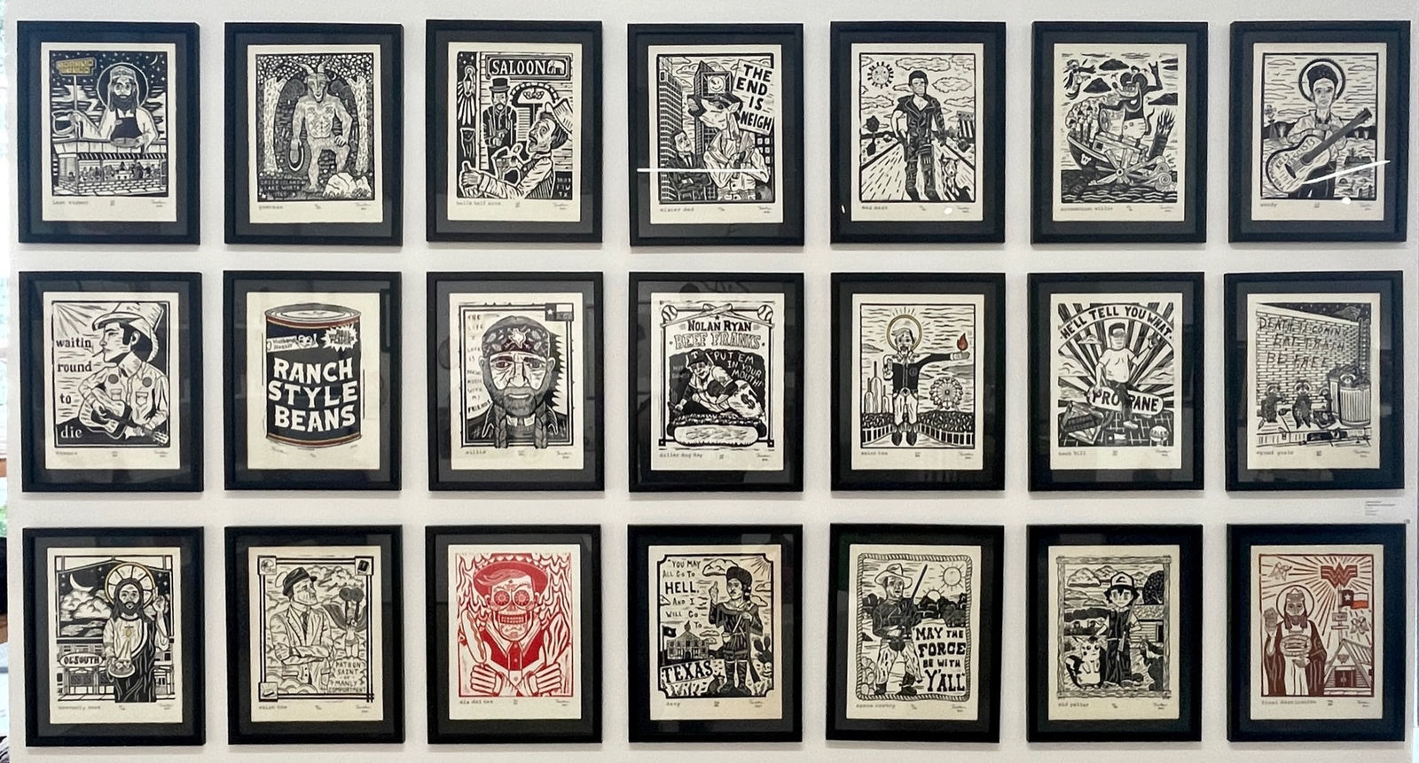 Jack Daw Russell, Framed Print