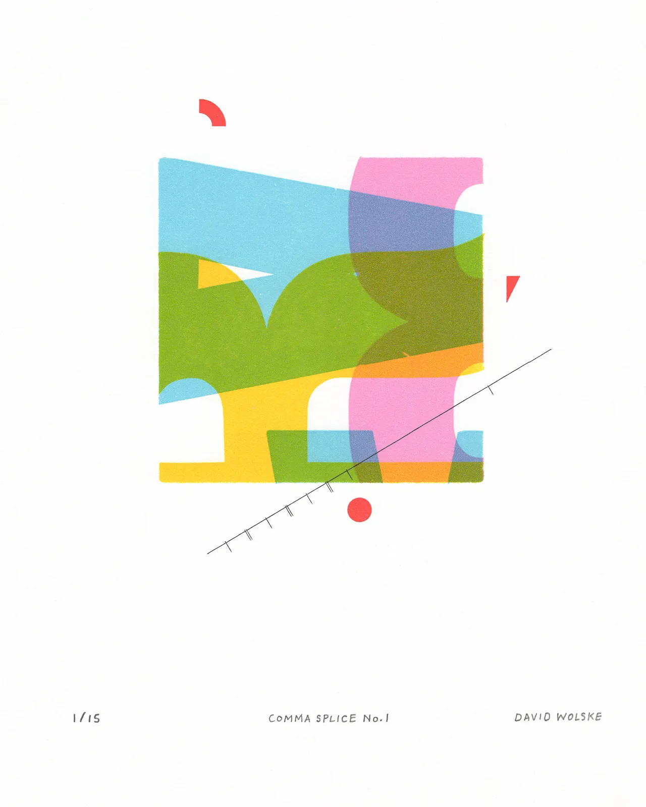 David Wolske, Comma Splice no.1, 2021