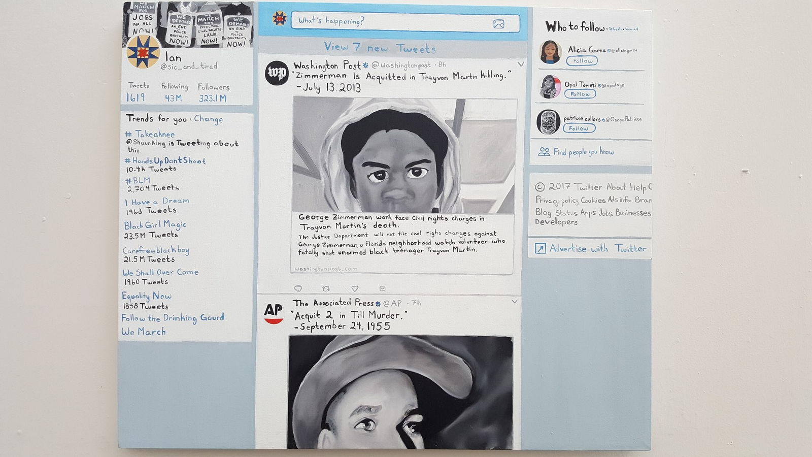 Lillian Young, Black twitter, 2017