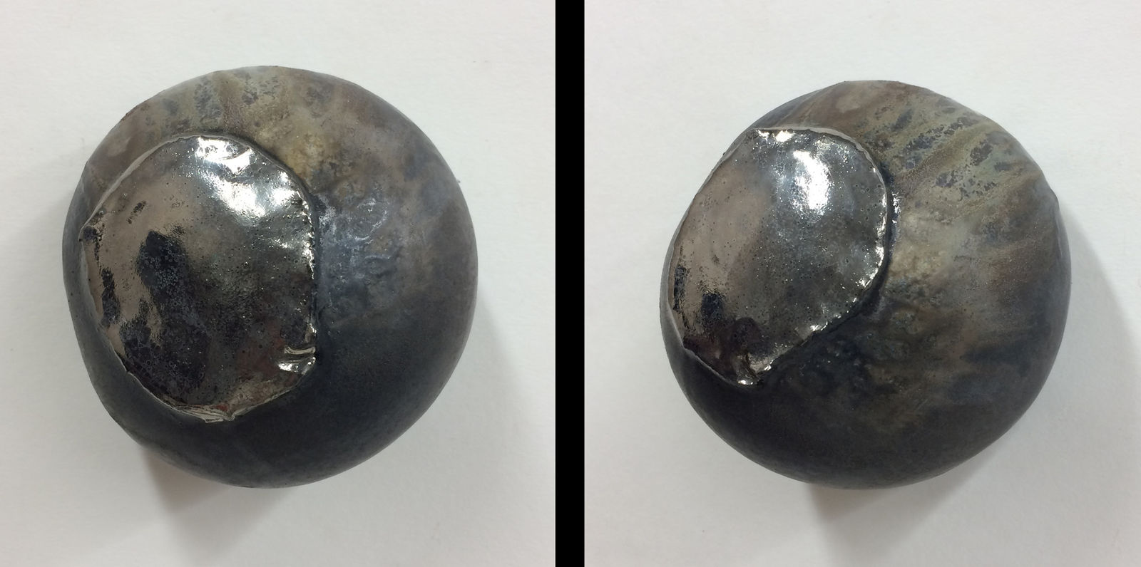 Brian Molanphy, Pilgrimâ€™s Swarm (two views), 2017