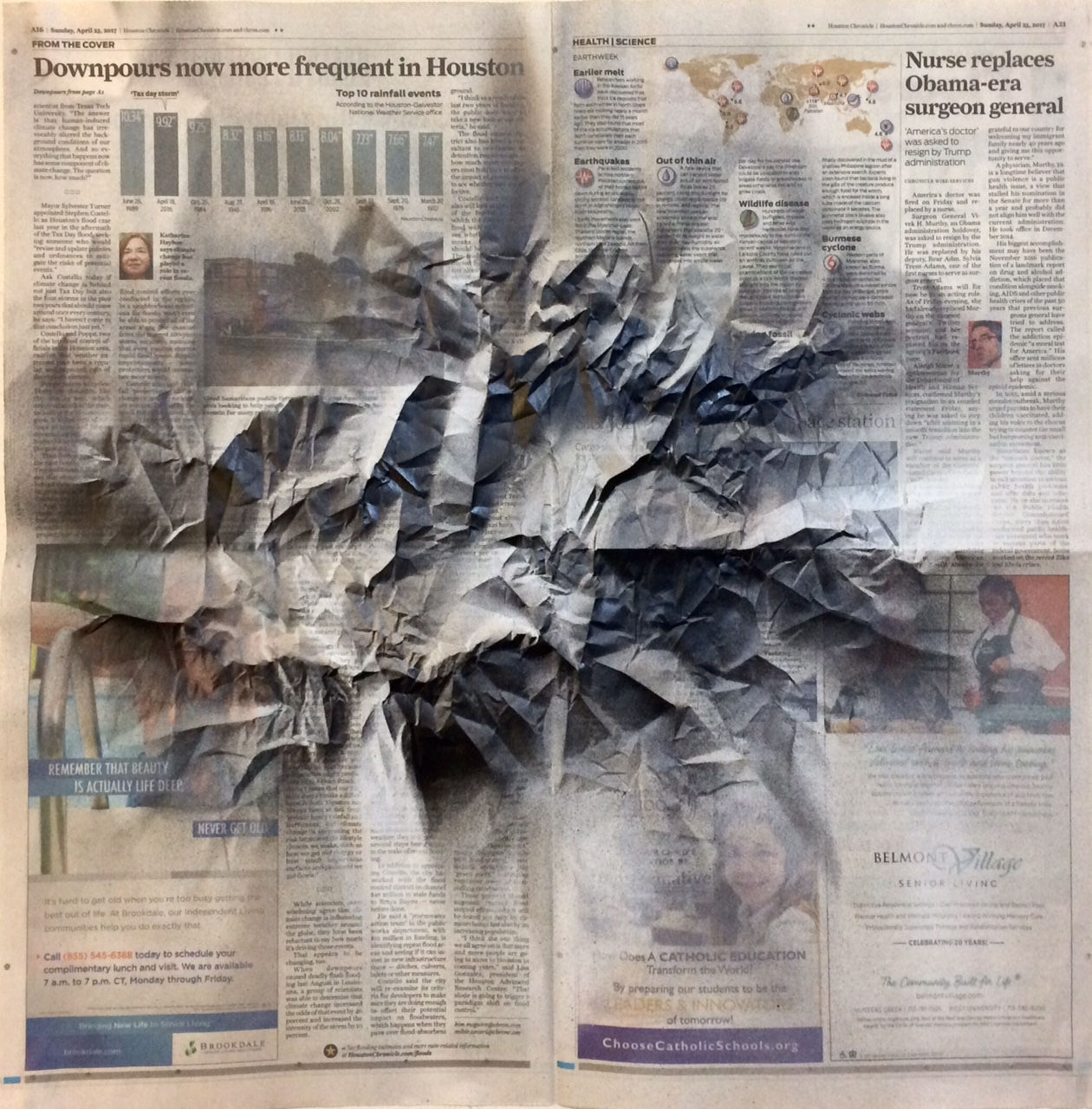 Renata Lucia, News. vs. Nature (Downpours), 2017