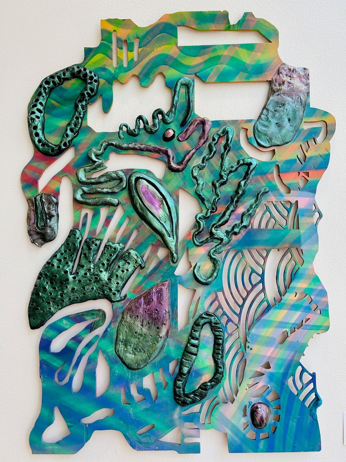 Mariell Guzman, Pixelated Pond, 2023