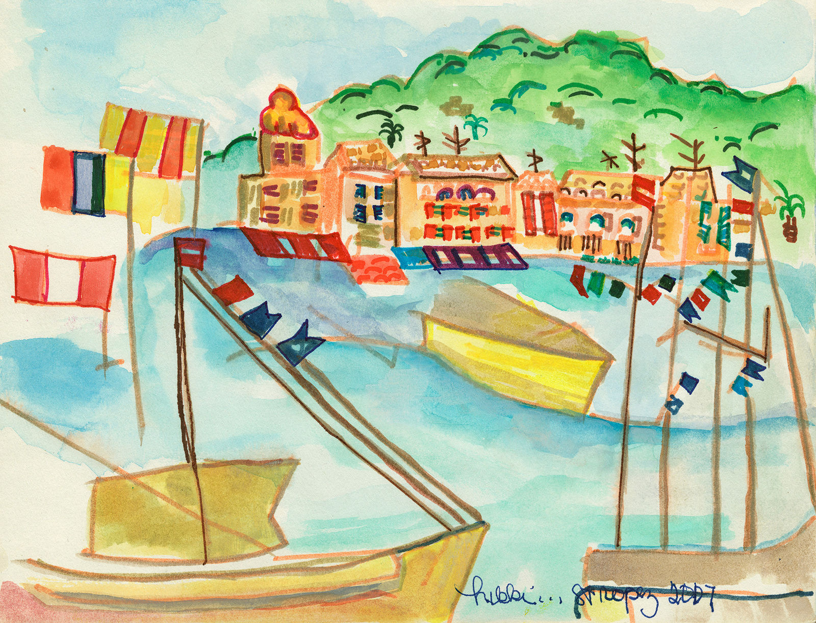 Nikki Haskell, Ports of Call: St. Tropez ©, 2007