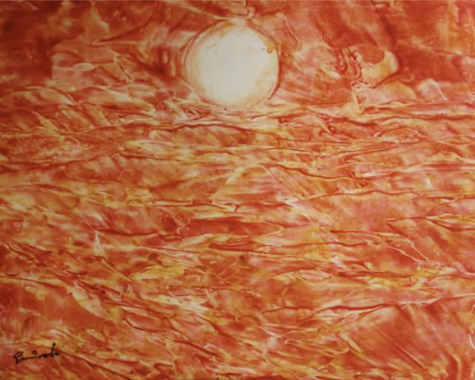 Juan Antonio Guirado, Fire Sunset, 1997