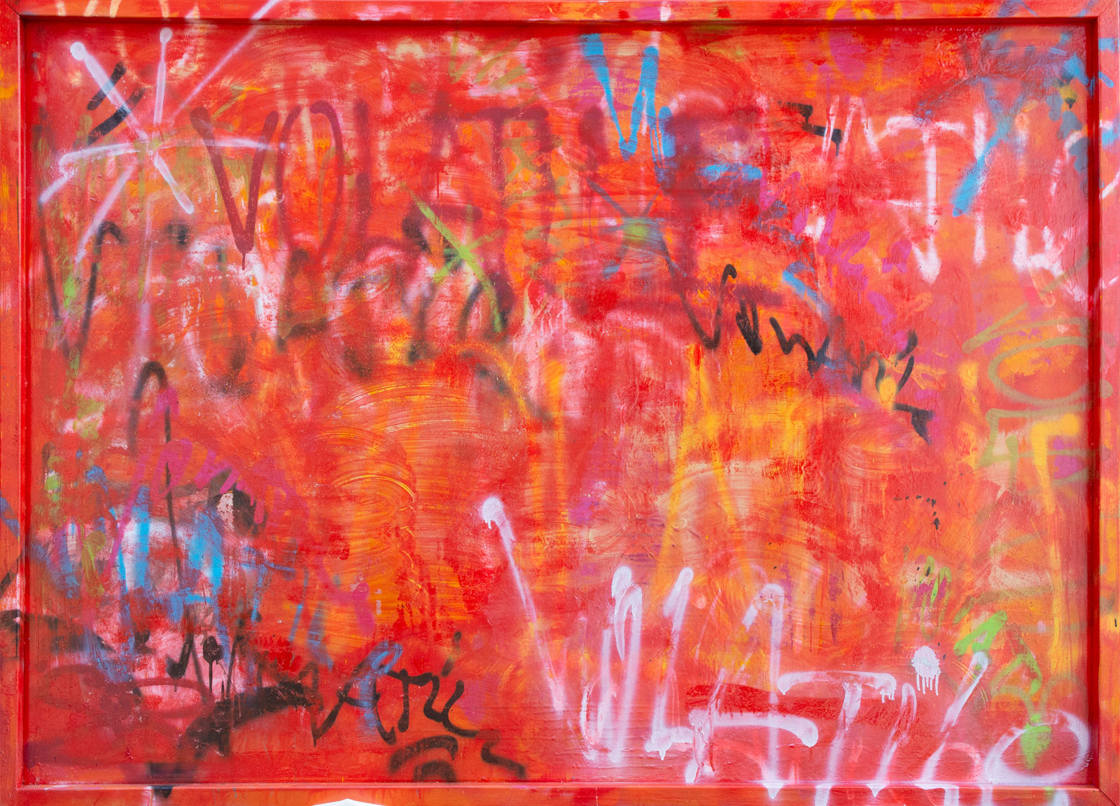 Thierry Furger, Volatile (rot), 2019