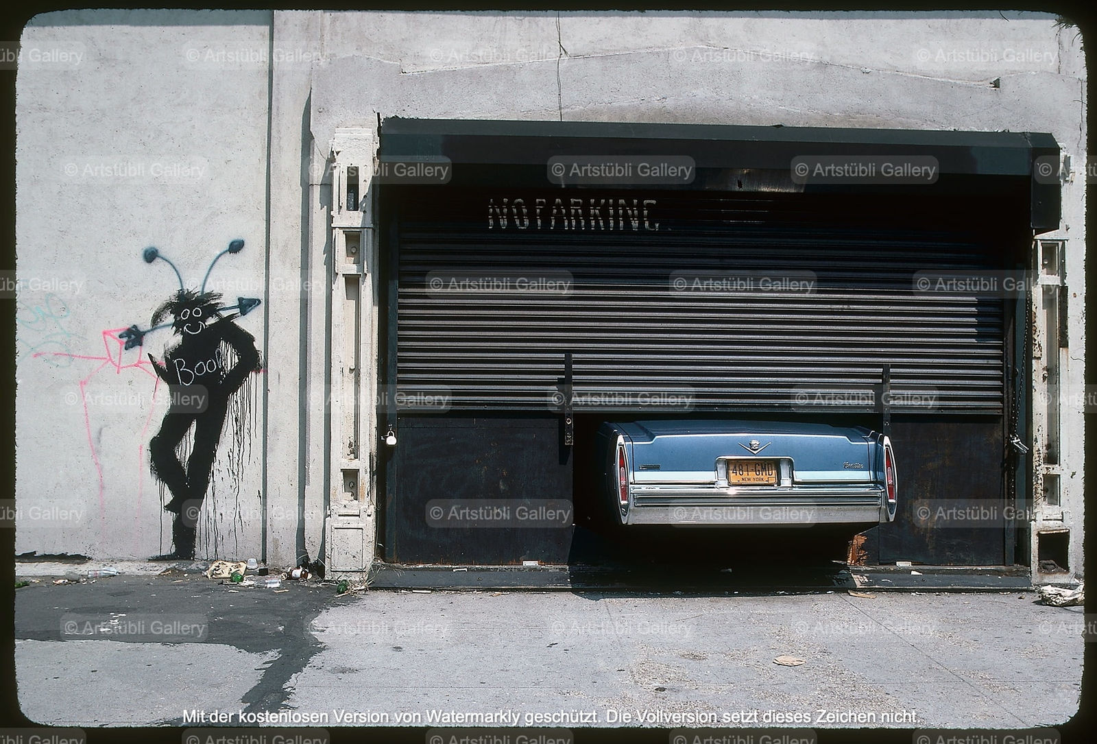 Vera Isler, Shadowman – Richard Hambleton, New York, 1982