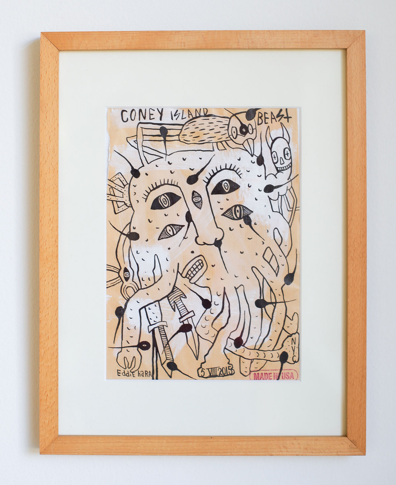 Eddie Hara, Coney Island Beast, 2015