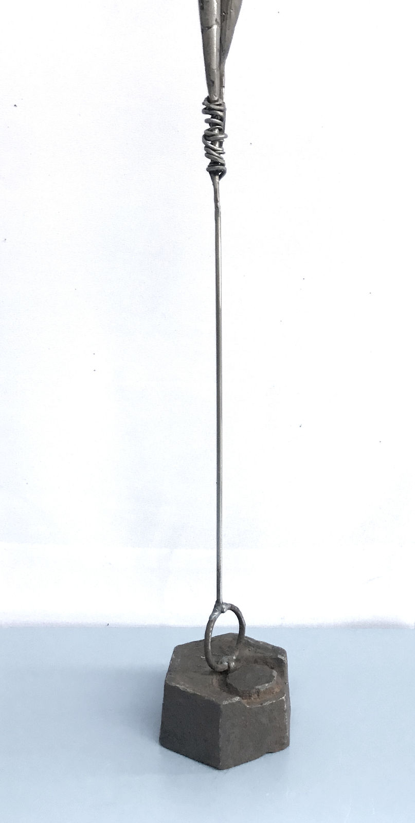 steel sculpture, caroline brisset, contemporary art, hope, art thema, heyi, covid-19