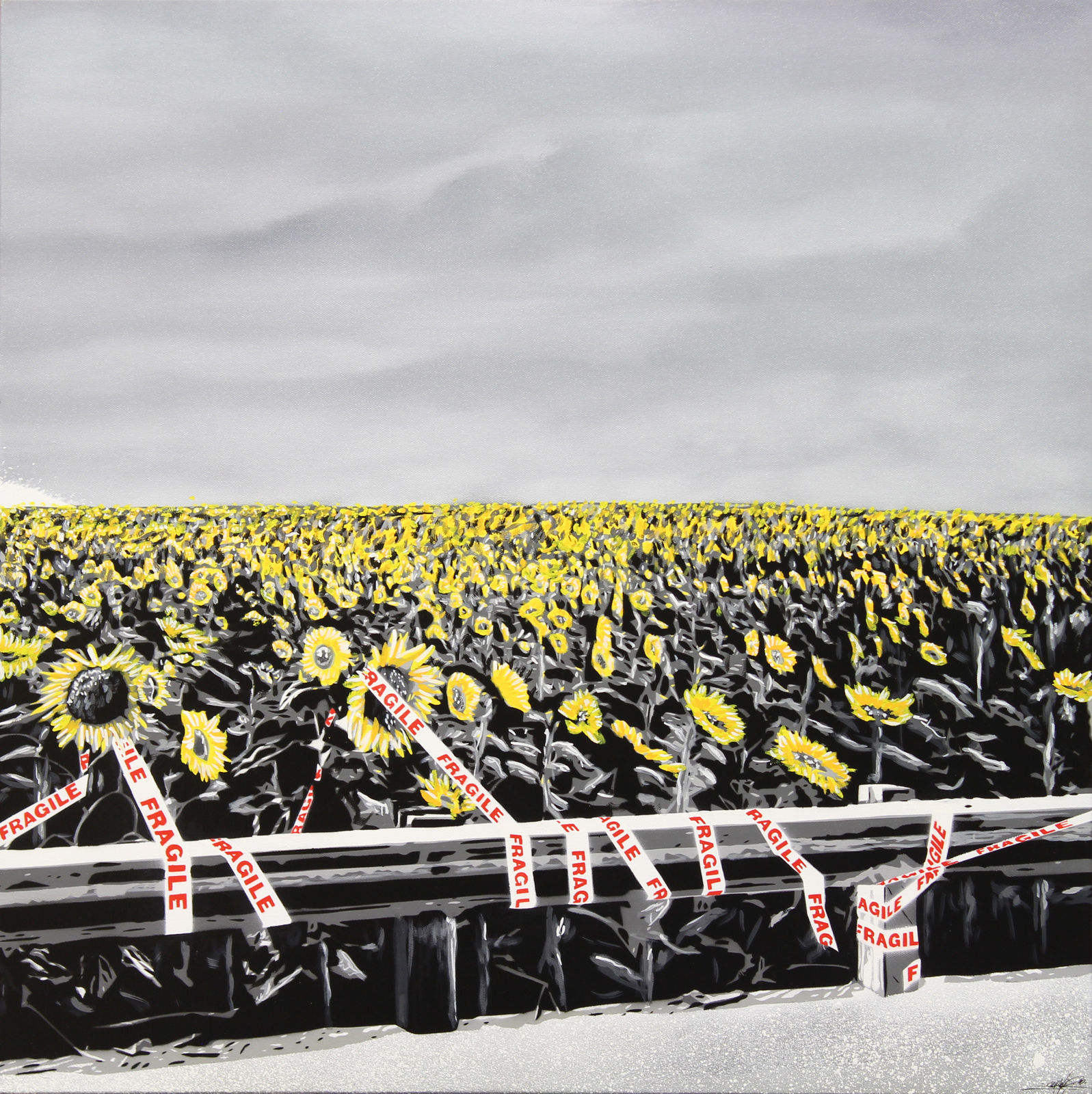 KURAR, Time goes fast Polyptyque, 2021