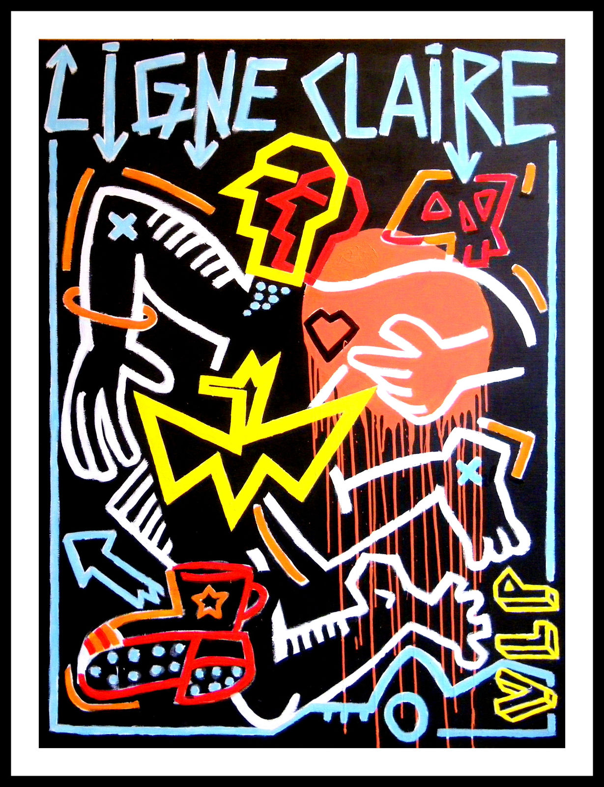 VLP (Vive La Peinture), Ligne claire, 2021