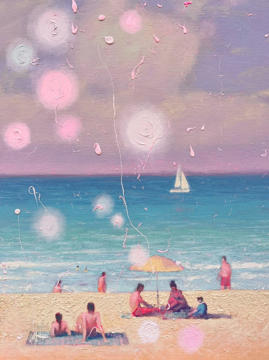 Andrii Kovalyk, Joyful Summer Day at Sea, 2024