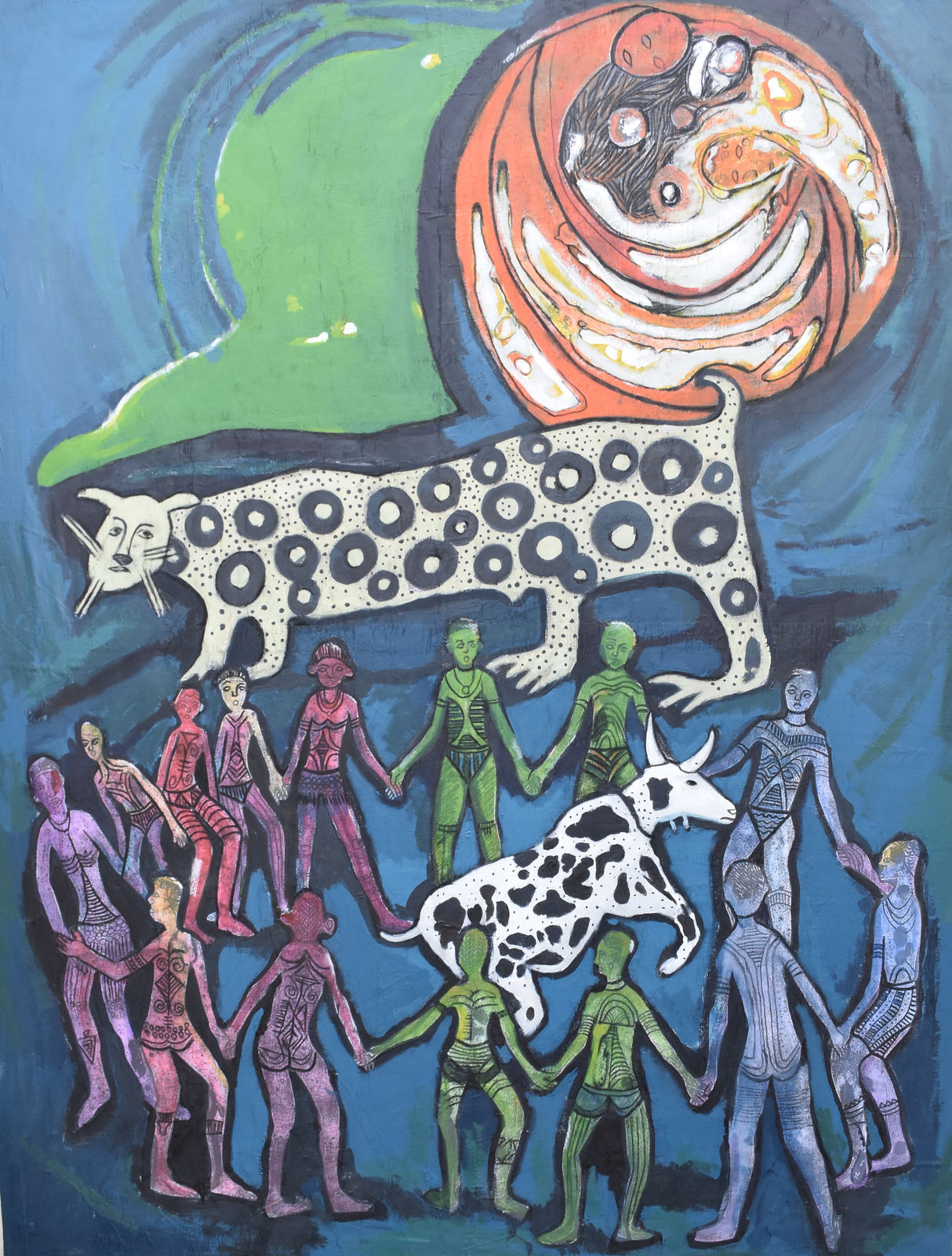 Bruce Onobrakpeya, Ekpen gha mue Ewe Vbudezi