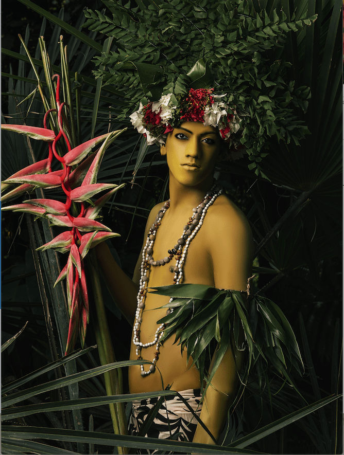 Namsa Leuba, Ambre from the series "illusion" made in Tahiti , 2019