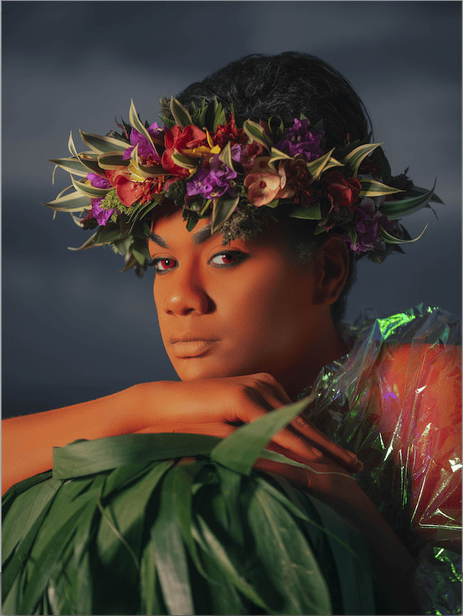 Namsa Leuba, Keleva III from the series "illusion" made in Tahiti , 2019