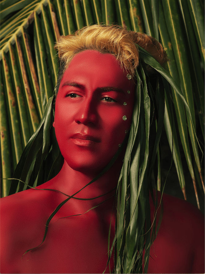 Namsa Leuba, L’Homme aux Diamants II from the series "illusion" made in Tahiti , 2019