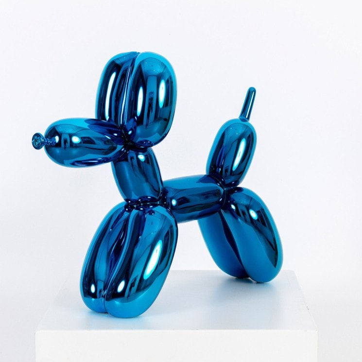 Jeff Koons, Balloon Dog Blue, 2021