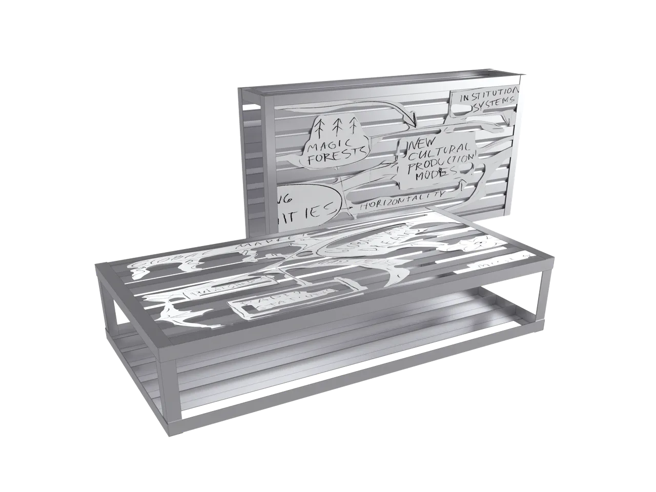 Анна Титова | Anna Titova, Без названия ("Облако сомнений"). Из серии "Город, отвоеванный множеством" | Untitled (Cloud of Doubt). From the series City Reclaimed by Multitude, 2024