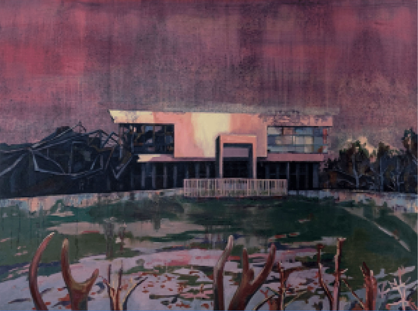 Mika Plutitskaya, Library - II, 2019