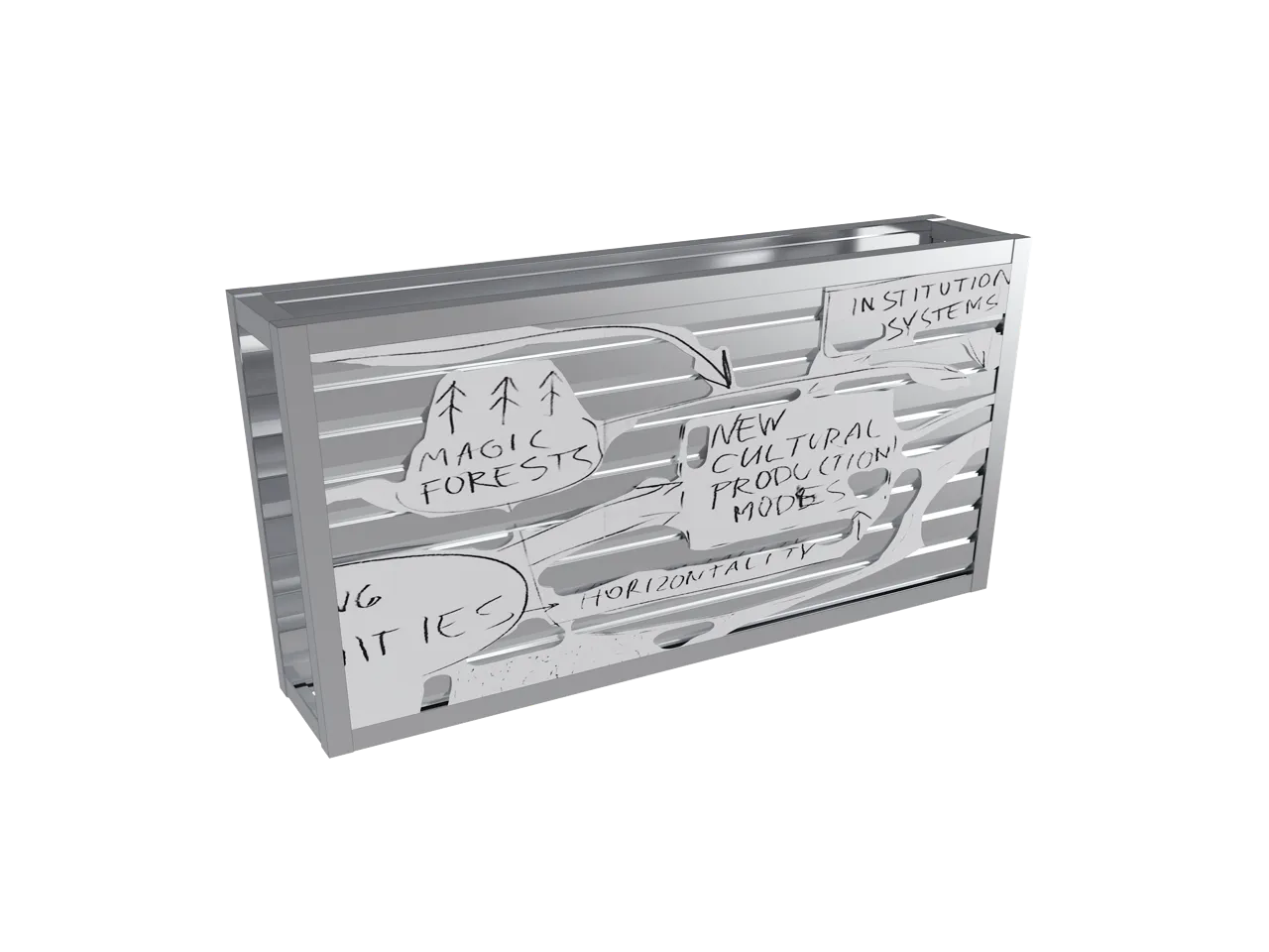 Анна Титова | Anna Titova, Без названия ("Облако сомнений"). Из серии "Город, отвоеванный множеством" | Untitled (Cloud of Doubt). From the series City Reclaimed by Multitude, 2024