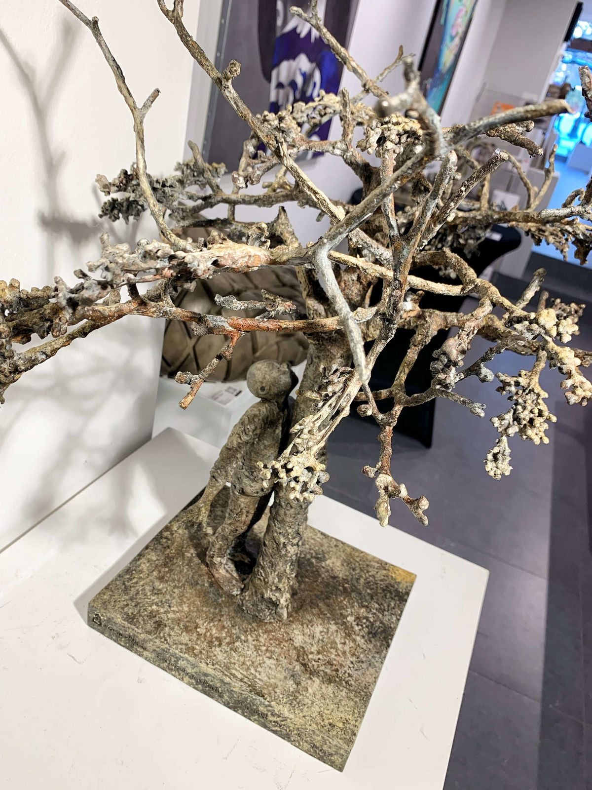 Lieven d'Haese, Conversation with a tree after a night out in spring, 2024