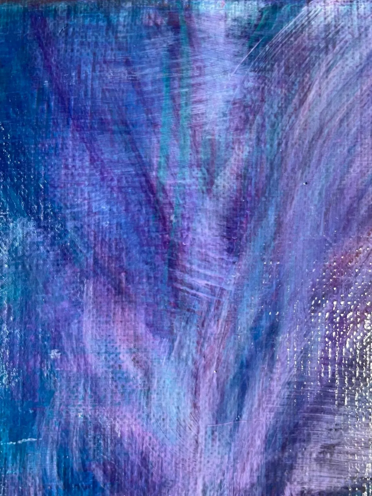 nagare wals van bloemen schilderij Noriku kura fuji roze lentebloem japans schilderij japan hedendaagse schilderkunst olieverfschilderij Art Yi-galerij Brusselse kunstgalerij