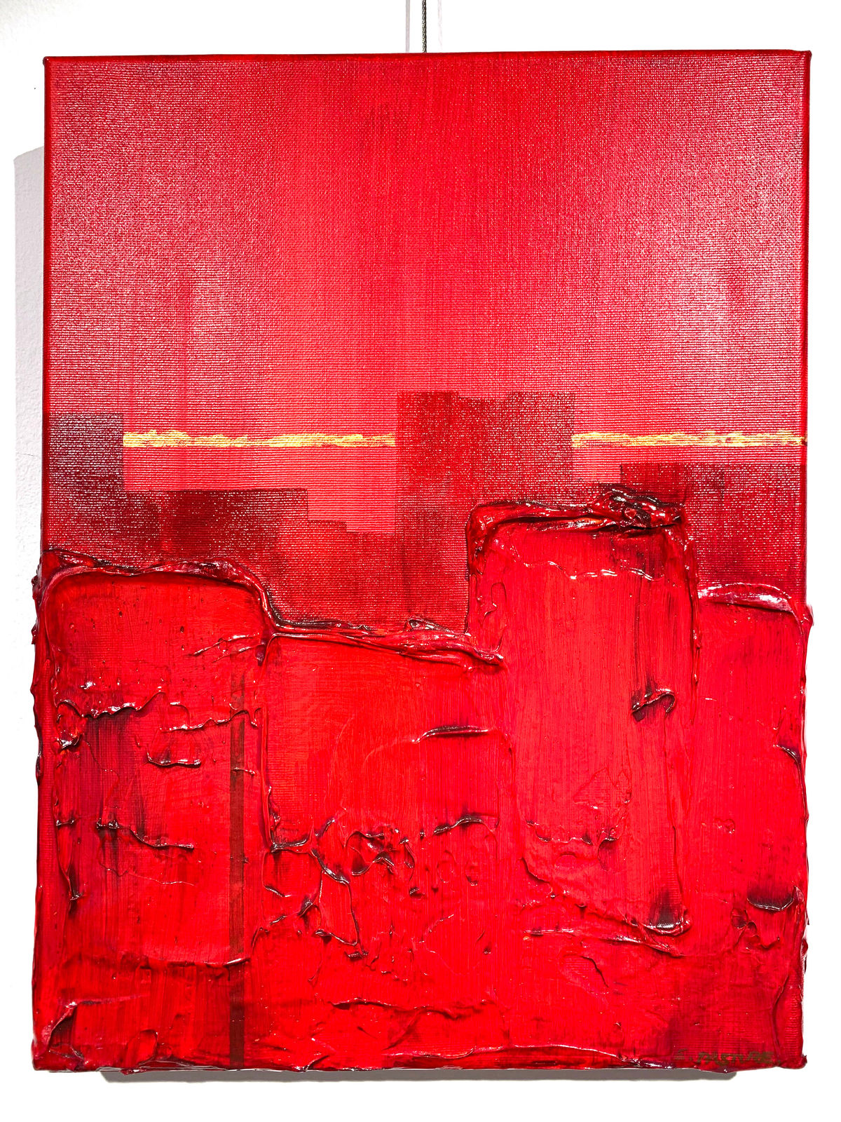 Eric Pasture, Variation Rouge - 1 / Variation Red - 1, 2020
