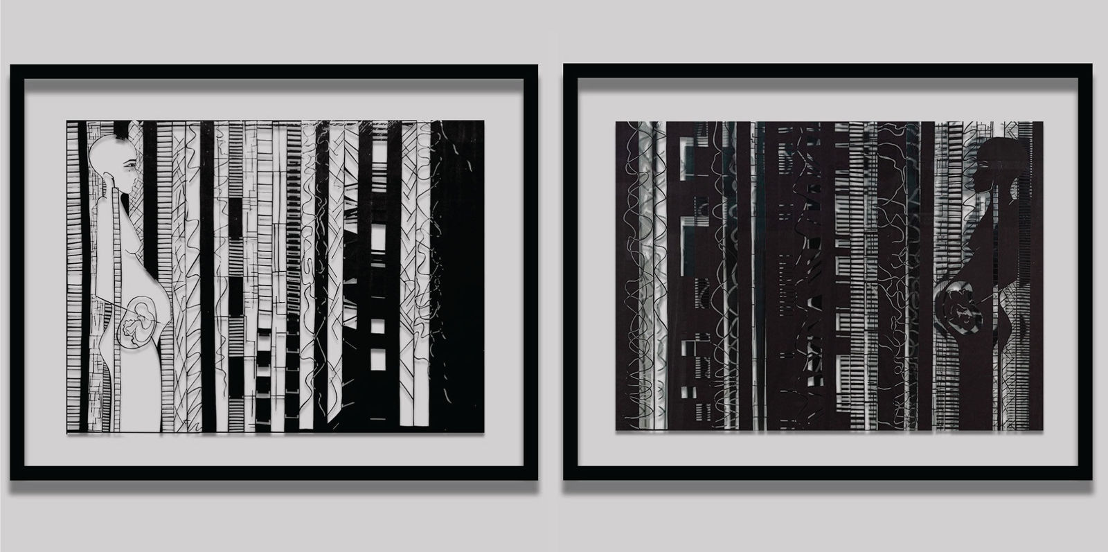 Mariapaola McGurk, From Control to Chaos Diptych, 2021