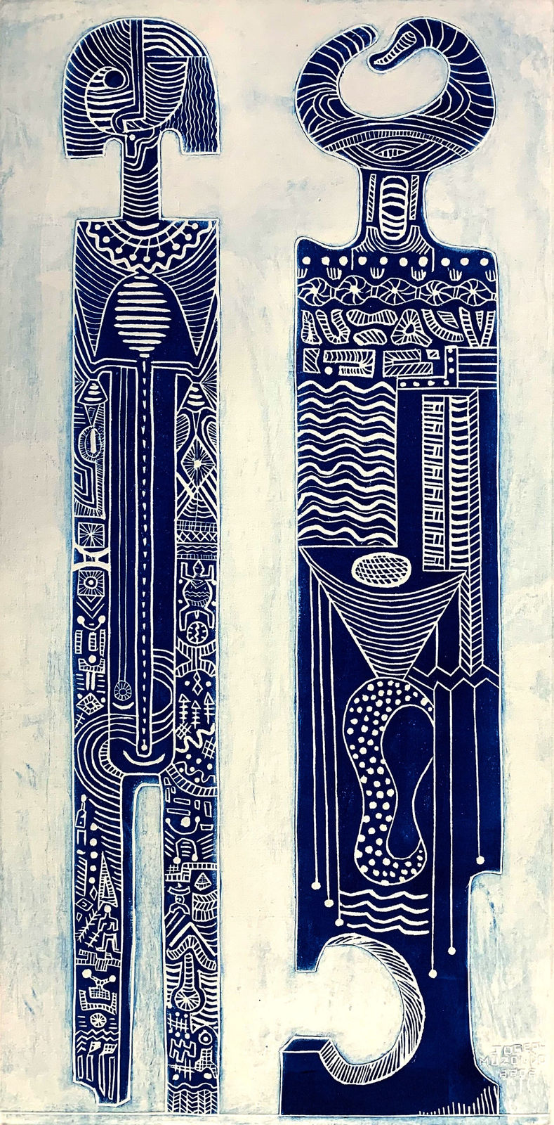 Joseph Muzondo, Ancient Sculptures, 2022