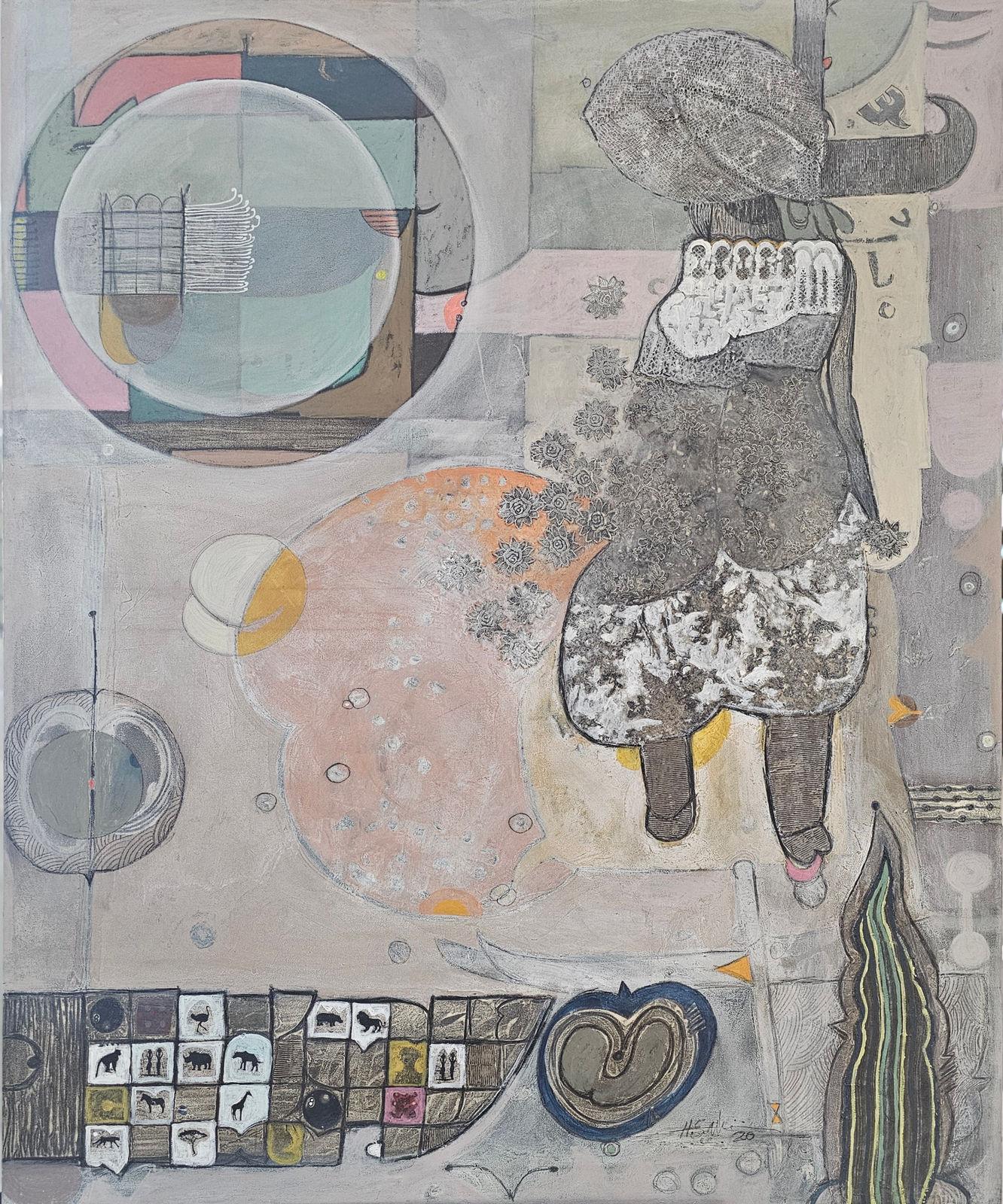 Hussein Salim, African Queen I, 2020