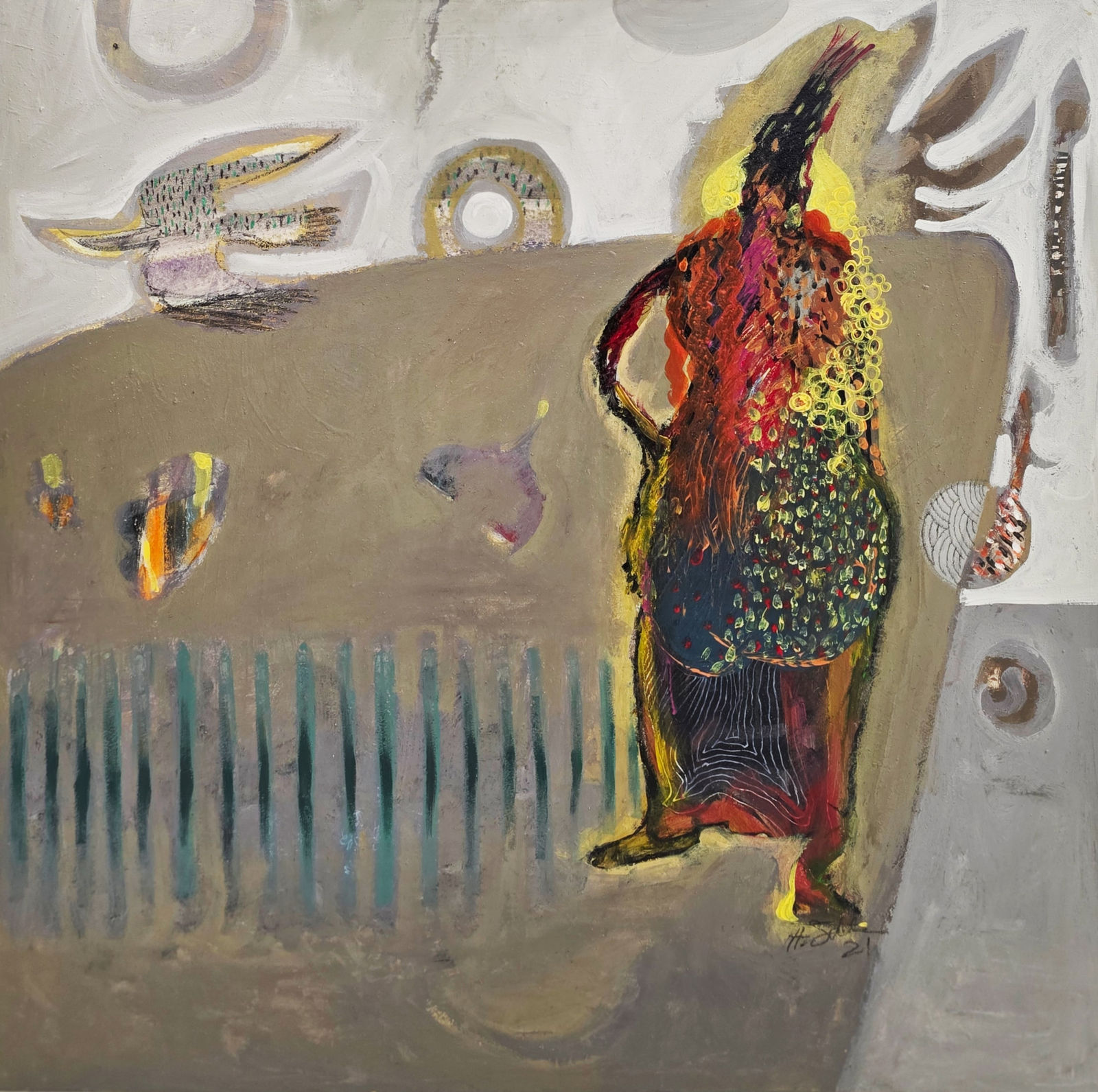 Hussein Salim, NO III, 2020